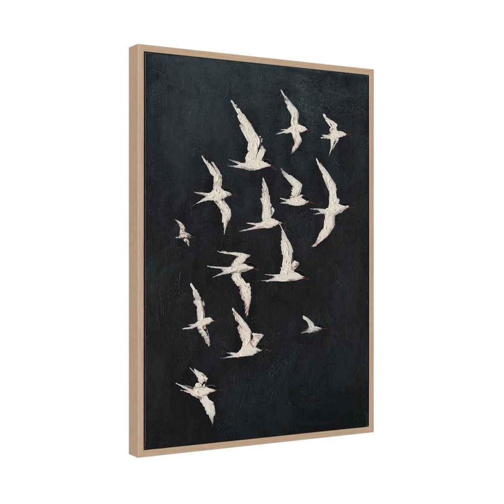 Midnight Wing Canvas Painting