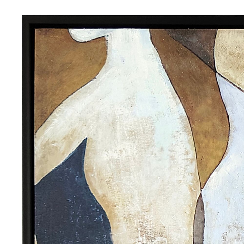 Abstract Figures Enhanced Canvas Print